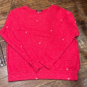 💕HEART PRINT SWEATER. Buffalo. Perfect for Valentine’s Day. Size small 💕